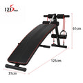 Portable Fitness Equipment Adjustable Height Dumbbell Bench