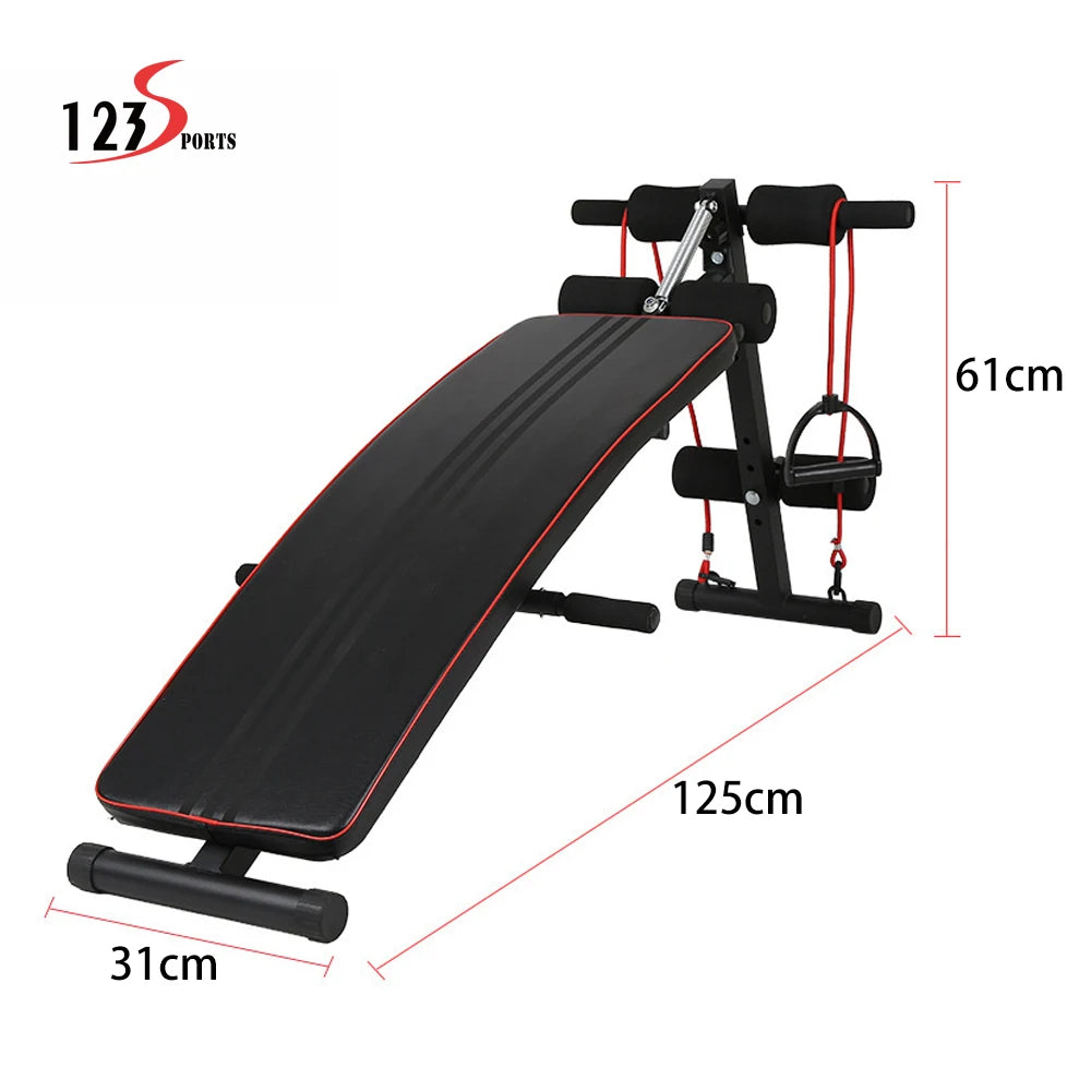 Portable Fitness Equipment Adjustable Height Dumbbell Bench