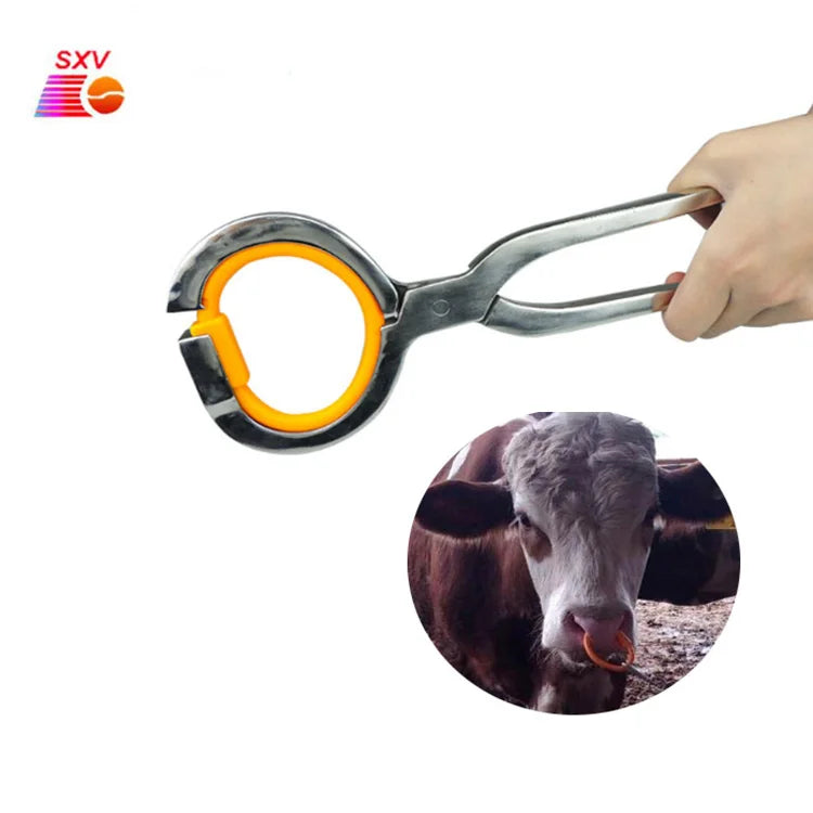 Professional Nylon Veterinary Tools New Condition Plastic Cattle Nose Ring
