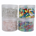 400PCS Multi-Color Wall Nail Pins Map Thumb Tacks Plastic Marking Pinsfor Bulletin Board Fabric Marking Crafts and Office