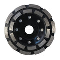 5\" Double Row Diamond Cup Wheel Brazed Abrasive Disc for Fast Grinding of Concrete Surfaces and Floors OEM Supported
