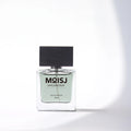 In Stock 30ml Clear Flat Square Fea15mm Crimp Glass Parfum Bottle With Dark Rectangular Shape Wooden Cap