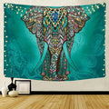 India Mandala Tapestry Wall Hanging Boho Decor Wall Cloth Tapestries Psychedelic Hippie Night Moon Tapestry Mandala Wall Carpet