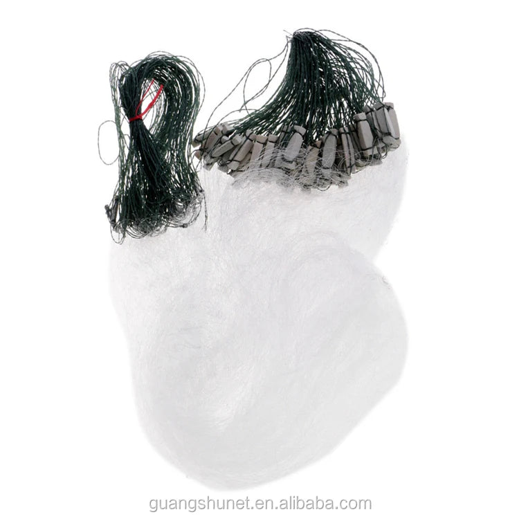 3 Layers Design It Can Enable You to Catch More Fish.An Essential Fishing Equipment Gill Net