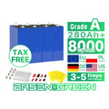 8000 Cycle A+ Grade Lf280k 50ah 105ah 130ah 228ah 314ah Solar Lifepo4 Battery 3.2v 280Ah Lifepo4 Akku for Diy Energy Storage