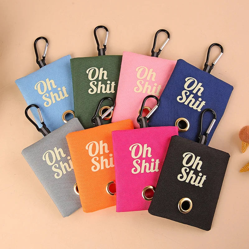 New Arrival Mini Rectangular Polyester Lightweight Waste Bag Unisex Dog Poop Bag Custom Logo