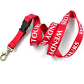 Popular Heatpress Lanyard with Double Medal Ribbon Cheer Certificate Card Holder Cartoon Lanyard