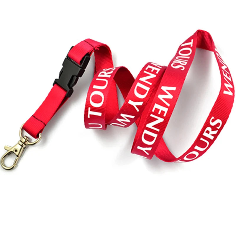 Popular Heatpress Lanyard with Double Medal Ribbon Cheer Certificate Card Holder Cartoon Lanyard