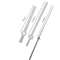 1 Set DIY White Metal Wall Clock Needle Pointer Watch Quartz Clock Hands for Clock Replace Part Accessories