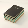 Custom A5 Hardcover Dotted Pu Leather Journal Notebook Sewing Binding Diary Gift Planner 100 Sheets 2024