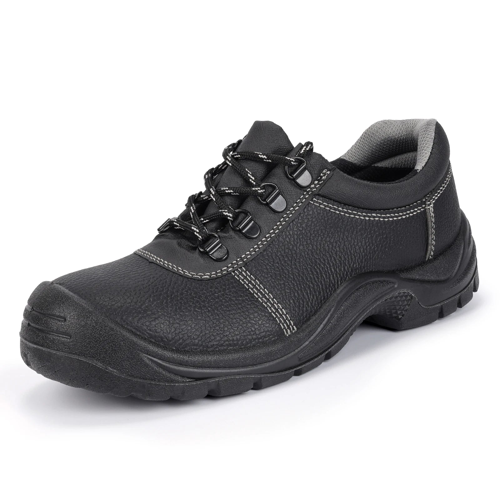 JIANKUN CE Certified S3 SR Anti-smash Anti-puncture Water Resistant Anti-static Low Cut Dual Density Construction Safety Shoes