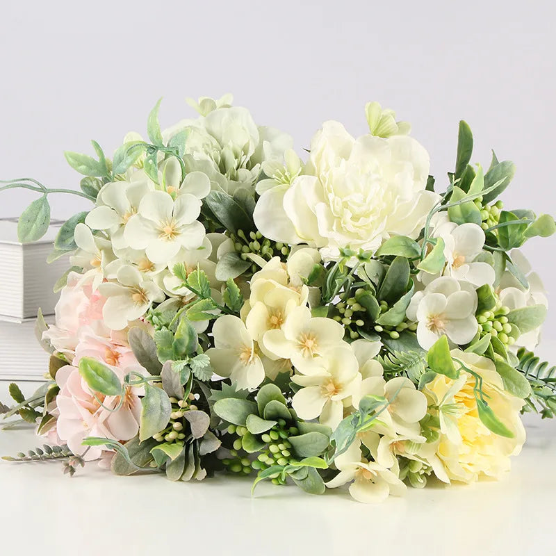 Artificial   Bouquet Flowers for  Wedding Centerpieces Decoration Supplies
