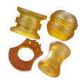 Custom Styles Ultem Lanyard Bead High Polished Transparent Barrel-shaped Knife Beads for Everyday Carry