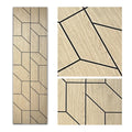Kasaro Modern Wood Acoustic Wall Panels Customised Interior Engraved Panels Home Decor Acoustic Wall Panels
