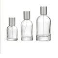 MUB 50ml 1.7 OZ Leak Proof Refillable Travel Atomize Empty Glass Crimp Neck Perfume Spray Bottle for Women Men Traveling