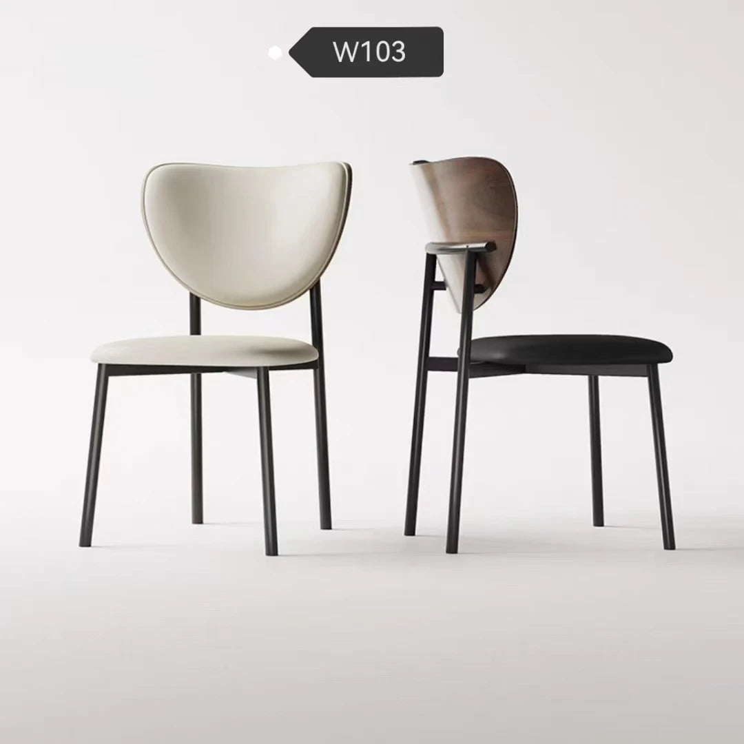 BST Gold Dining Chairs Nordic Luxury Leather Metal Dinning Home Modern Restaurant Chairs Dining Room Furniture for Dining Table