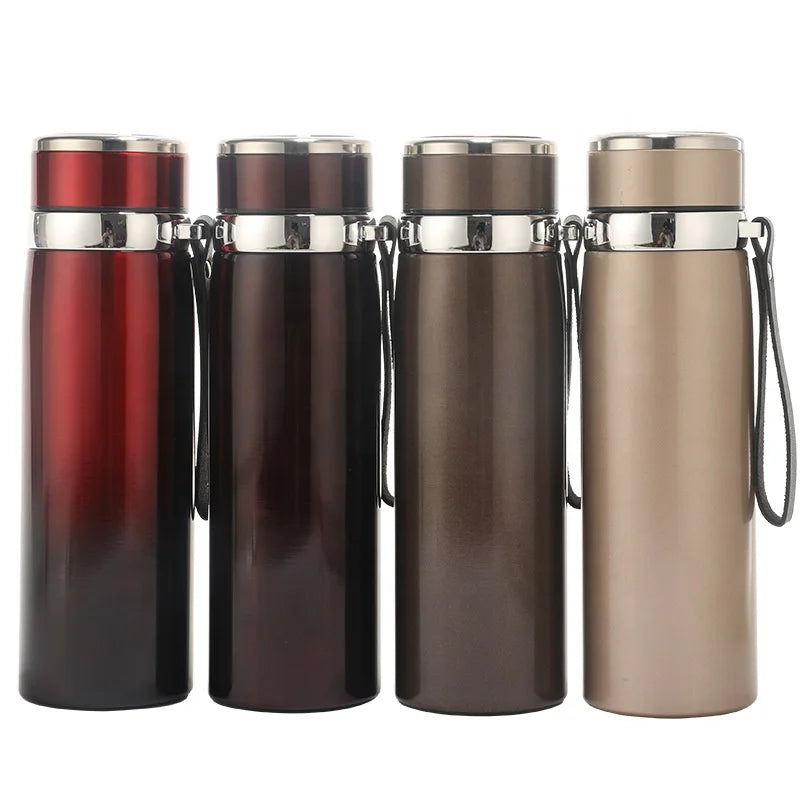 Large Capacity 316 Stainless Steel Water Bottle Gradient Color Vacuum Cup for Outdoor Sports Travel Office Use Tumblers