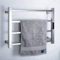 304 Stainless Steel Silver Mirror Polishing Stainless Steel Towel Warmer with Digital Timer