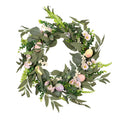 Luxury Green Eucalyptus Daisies Wreath Artificial Easter Decorations Easter Ornaments