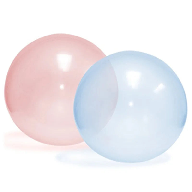 Wholesale Summer Children's Transparent Soft TPR Outdoor Inflatable Water-filled Big Bubble Ball Toy