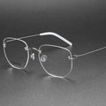 High Quality Titanium Frameless Eyewear for Women Solid Pattern Rimless Optical Frames Spectacles Glasses