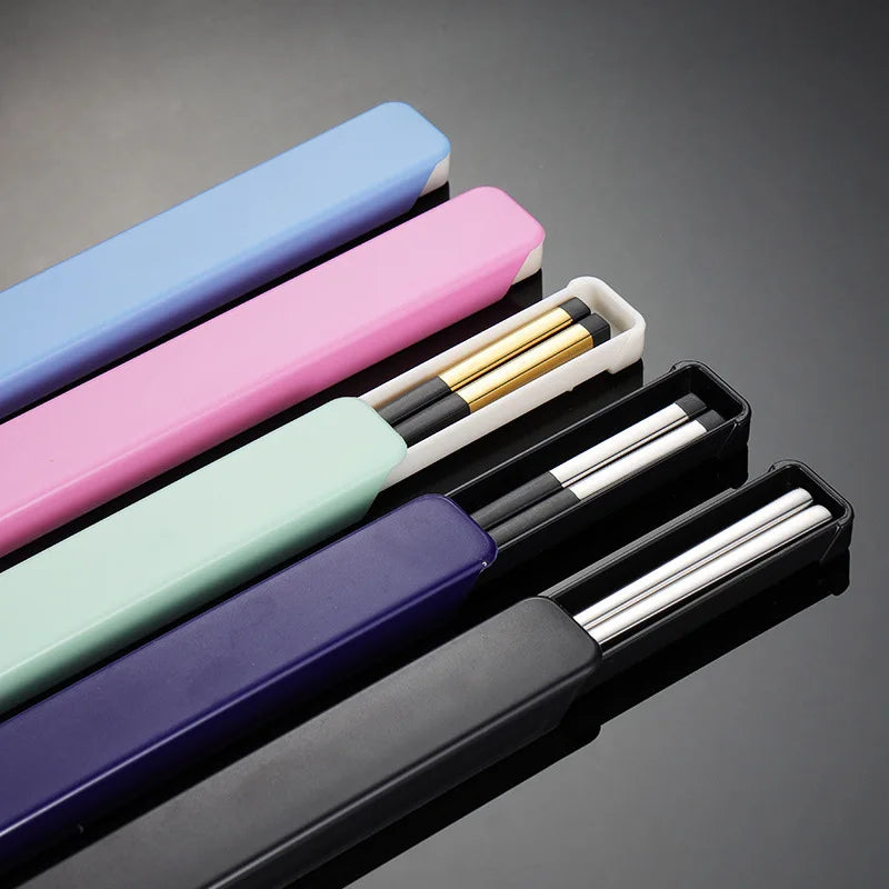Plastic Box for Stainless Steel Chopsticks