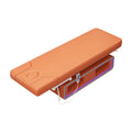 HICOMED  With LED Light Latest Modern Adjustable Massage Table Orange and White Electric 3 Motor Tattoo Beauty Salon  Bed
