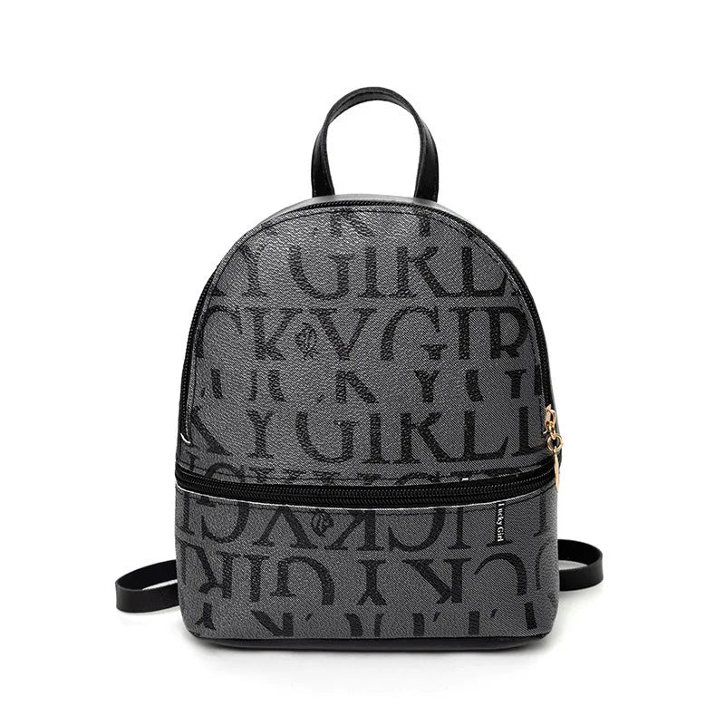 Wholesale 2021 New Design  Fashion Printed Shoulder Casual Messenger Mini Women Mobile Phone Backpack