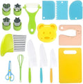 Kids Knife Cutters Cooking Set Kitchen Tools for Children Real Cooking Safe Knife Set Kid Kitchen Set Utensils