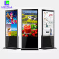 LCD Floorr Standing Kiosk Shopping Mall Advertising Display 55 Inch Indoor LCD Touch Screen HD Display  Floor Standing