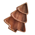 Christmas Tree Shape Wooden Tray Christmas Tree Shape Wooden Tray DIY Decoration Tray Wooden Storage Plate