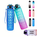 Wholesale 1L Digital Thermos Water Bottle Termos De Agua Motivational Gym Bottle Hot Cold Insulated Leak Sports Hydration