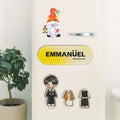 Customized Large Acrylic Animal Cartoon Refrigerator Sticker New Product with Custom Logo Magnetic Shape Irregular Sheet Size
