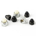 New Material 1/8 Push Stud 10mm 6mm 5mm Nylon Plastic Dome Head Cap Nut Caps and Bolts