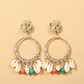 Bohemian Shell Tassel Earrings - Wholesale Accessories for Women