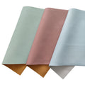 Litchi Grain Embossed PU Synthetic Leather Fabric Solid Matte Colors for Back Yard Decorative Craft Sofa