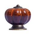 Modern Minimalist Ceramic Cabinet Knobs Colorful Pumpkin Dresser Cupboard Pull Handle for Kitchen Living Room Drawer Wardrobe