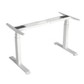Latest 3 Stage Quiet Office Furniture Automatic Electric Height Adjustable Standing Desk Dual Motor Sit Stand Desk