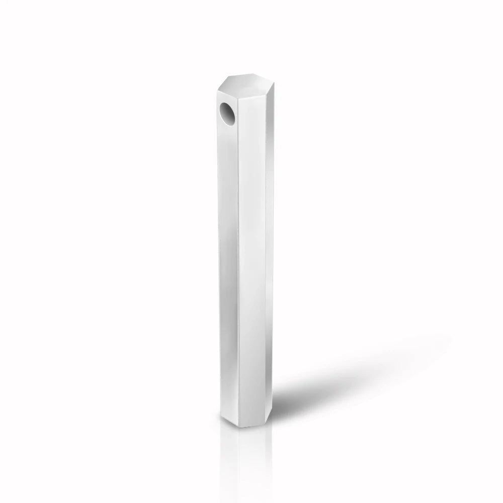 Best Selling Gold Plated Light Stainless Steel Six Sides Bar Pendant