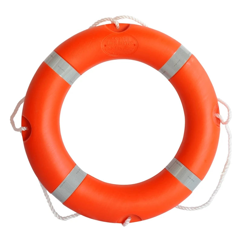 NiuFuRui Rescue Survival Marine Polyethylene Floating 2.5kg Solas Life Saving Ring Buoy Ring