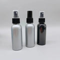 Manufacturer 80ml PET Frosted Silver Pump Sprayer Bottles for Essential Oils Shampoo Lotion Liquid Setting Spray