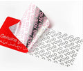 VOID Custom Size Colors and Logos Seal Labels Fragile Material Sticker Printer Rolls Labels