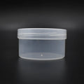 Factory Outlet Inventory 10oz 300ml Plastic PP Ins Style Popularity Nature Color Slime Containers Jars for Slime Jars Containers