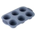Christmas Food Grade Silicone Oval Cake Mold DIY Non-Stick Cupcake Muffin Brownies Cups Kitchen Pastry Tools