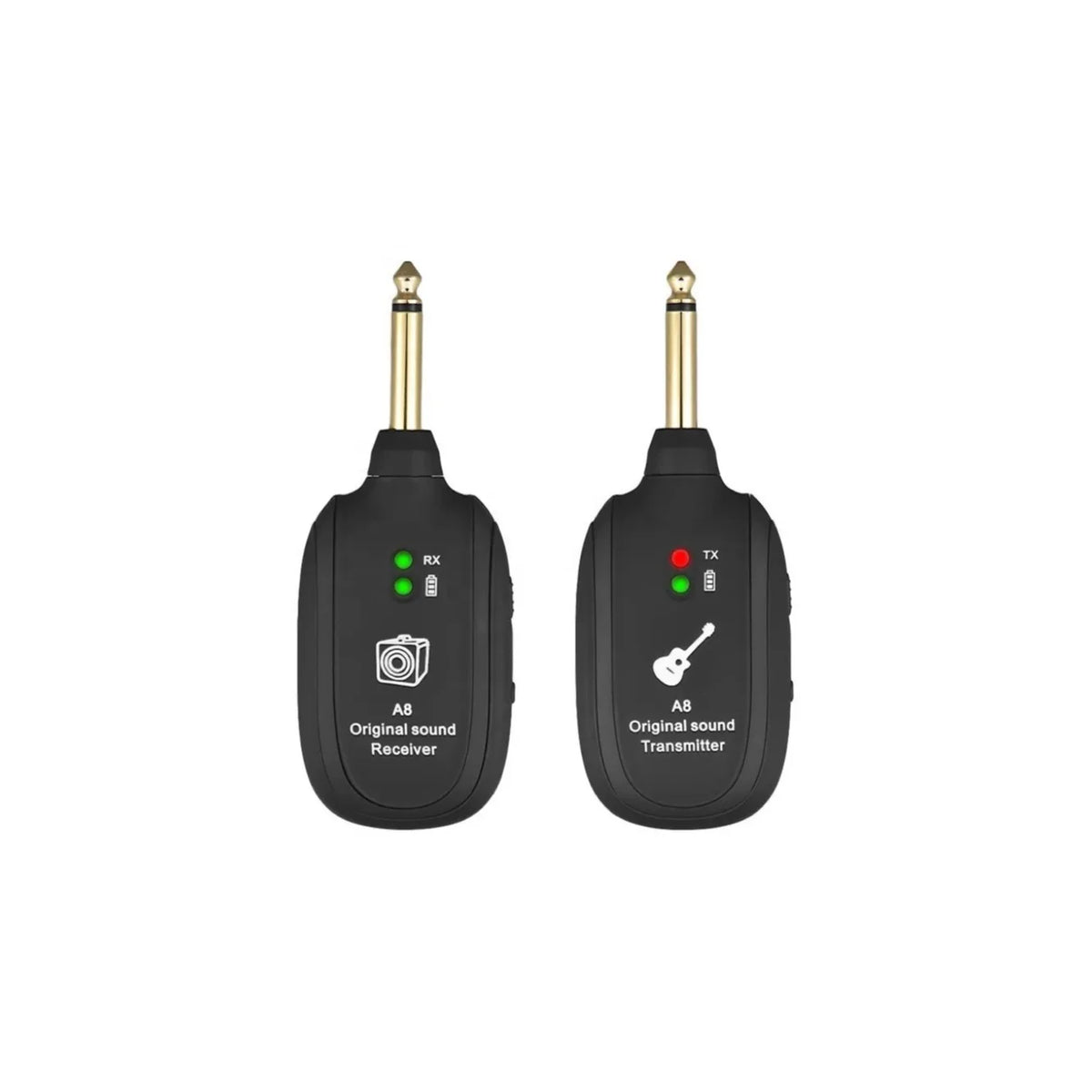 A8 Guitar/Bass Transmitter & Receiver Wireless System MegaBDM