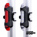 OEM/ODM Super Bright LED Bicycle Tail Light USB Rechargeable Bike Rear Light Outdoor IP65 Waterproof with Plastic Material