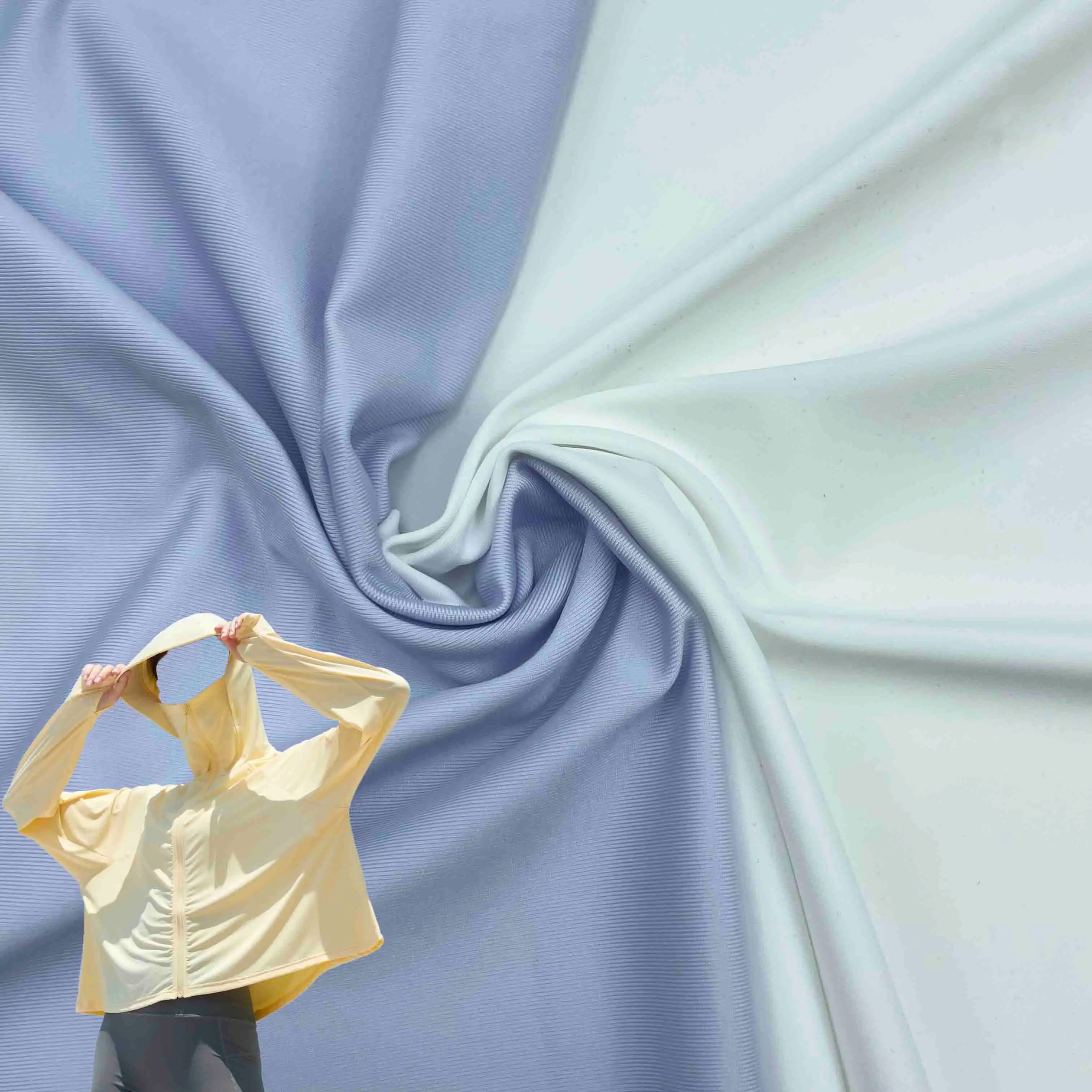 Spandex 4way Stretch Cool Feel Matte Textile Fabrics Nylon Spandex Fabric for Underwear Sun-protective Clothing Sportswear