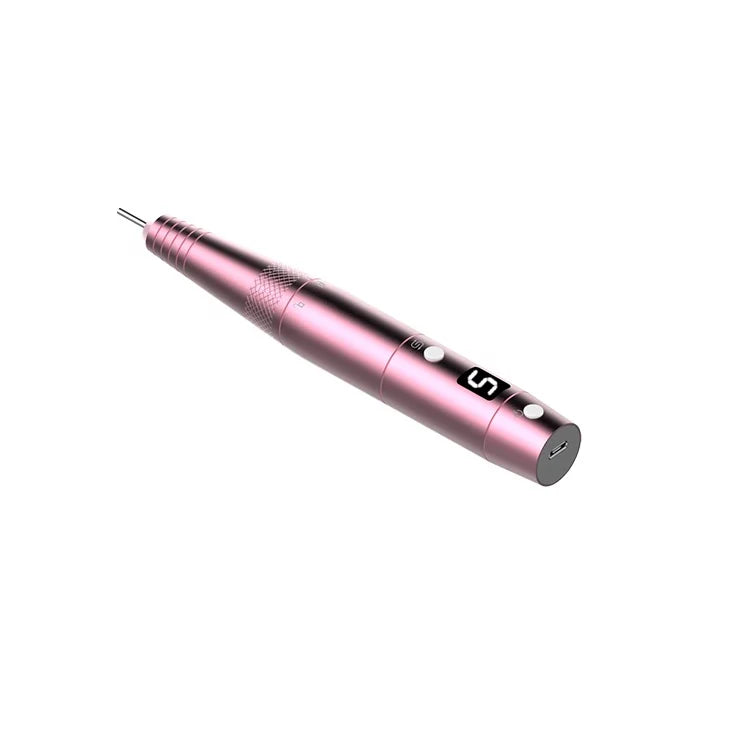 High Quality Portable Rechargeable Pen Shape Nail Drill Grinder Electric Nail Sharpener