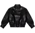 Casual Plus Size Men's Jackets PU Leather Zip up Jacket Coat Man Oem Design High Quality Custom Windbreaker Jacket for Men