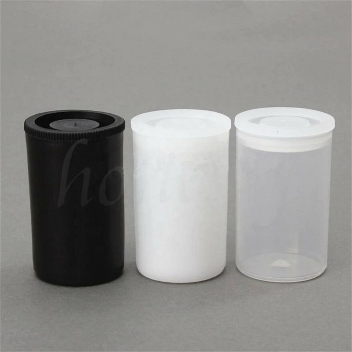 Plastic Empty Storage Boxes Jewelry Camera Film Waterproof Dustproof 35mm Packaging Jars Canisters Containers